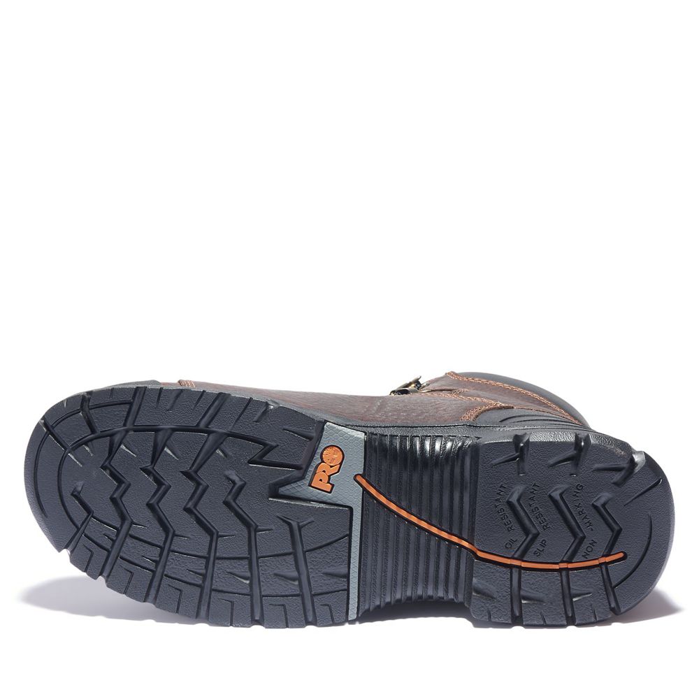 Bocanci De Muncă Timberland Barbati Maro - Pro® Endurance 6\" Soft Toe - Romania - TGNJKH790